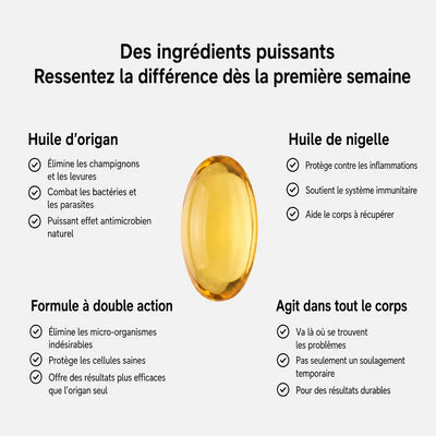 Vitail - Huile d'origan avec huile de nigelle