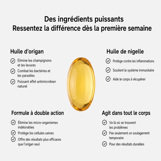 Vitail - Huile d'origan avec huile de nigelle