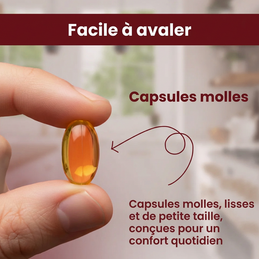 Extrait d’ail vieilli inodore – 7500 mg capsules molles