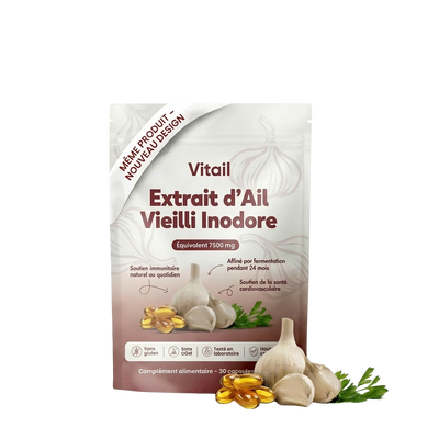 Extrait d’ail vieilli